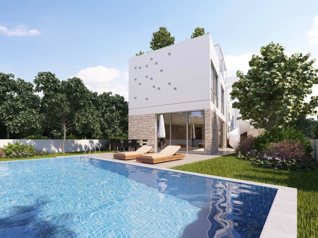 Spectacular Contemporary Villa with Sea Views in  Protaras
