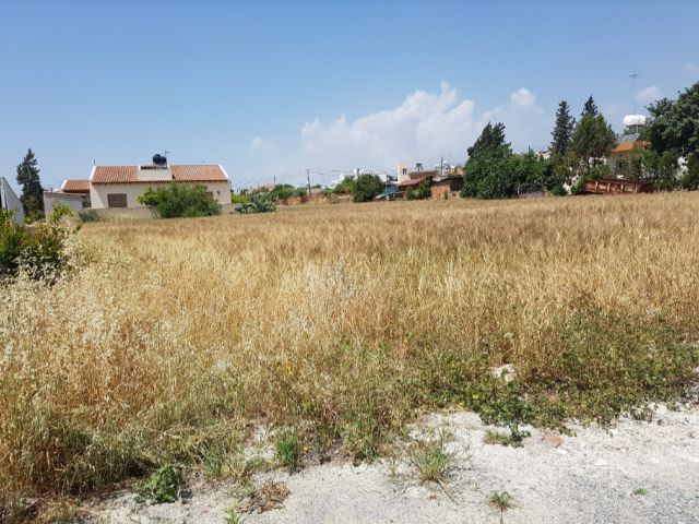 Residential land in Anglisides,Larnaca