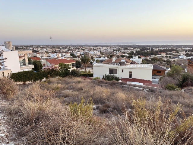 Residential land in Geroskipou,Paphos